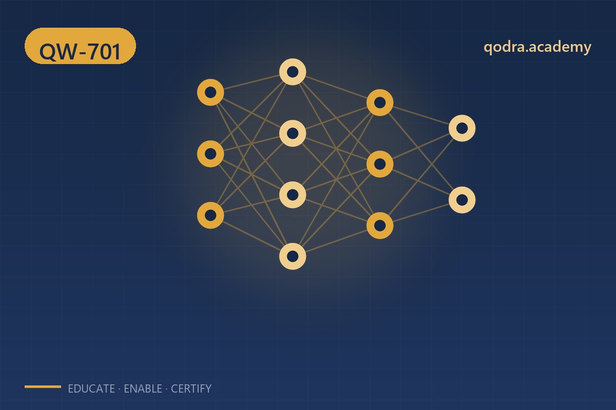 Machine Learning Foundations for Professionals (QW-701)